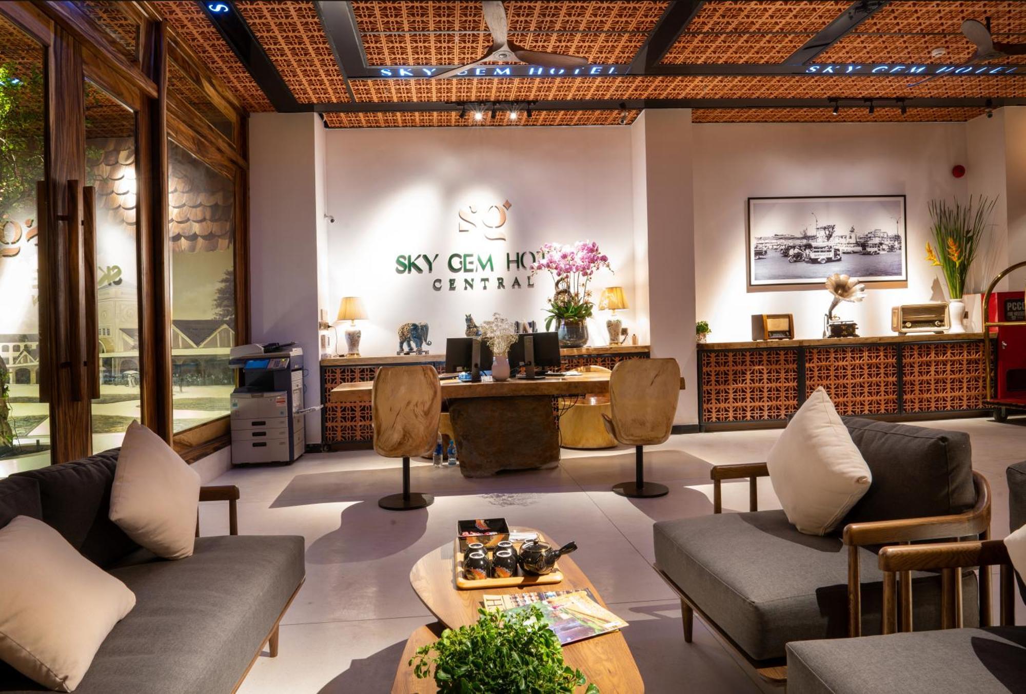 Sky Gem Central Hotel Bandar Ho Chi Minh Luaran gambar