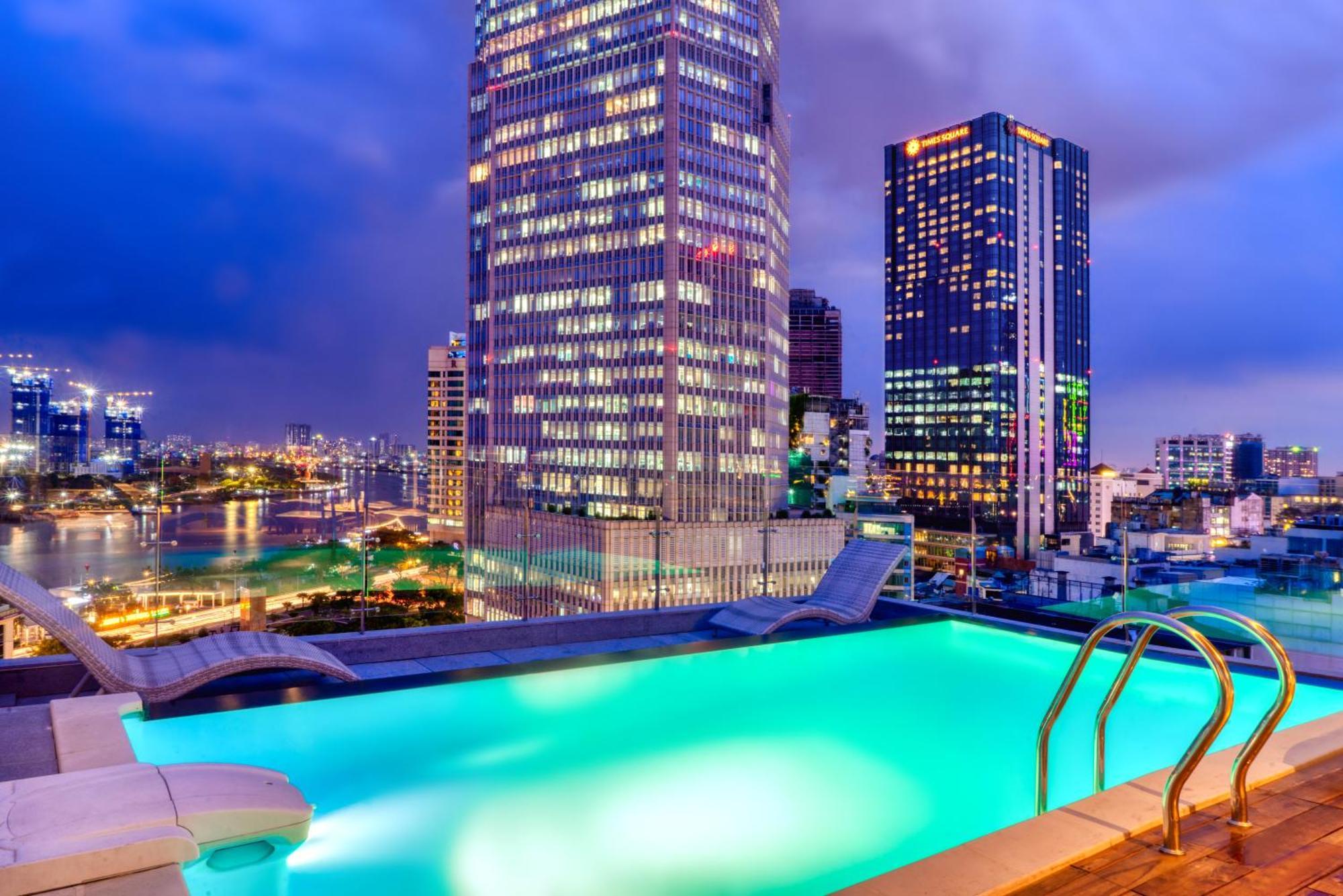 Sky Gem Central Hotel Bandar Ho Chi Minh Luaran gambar