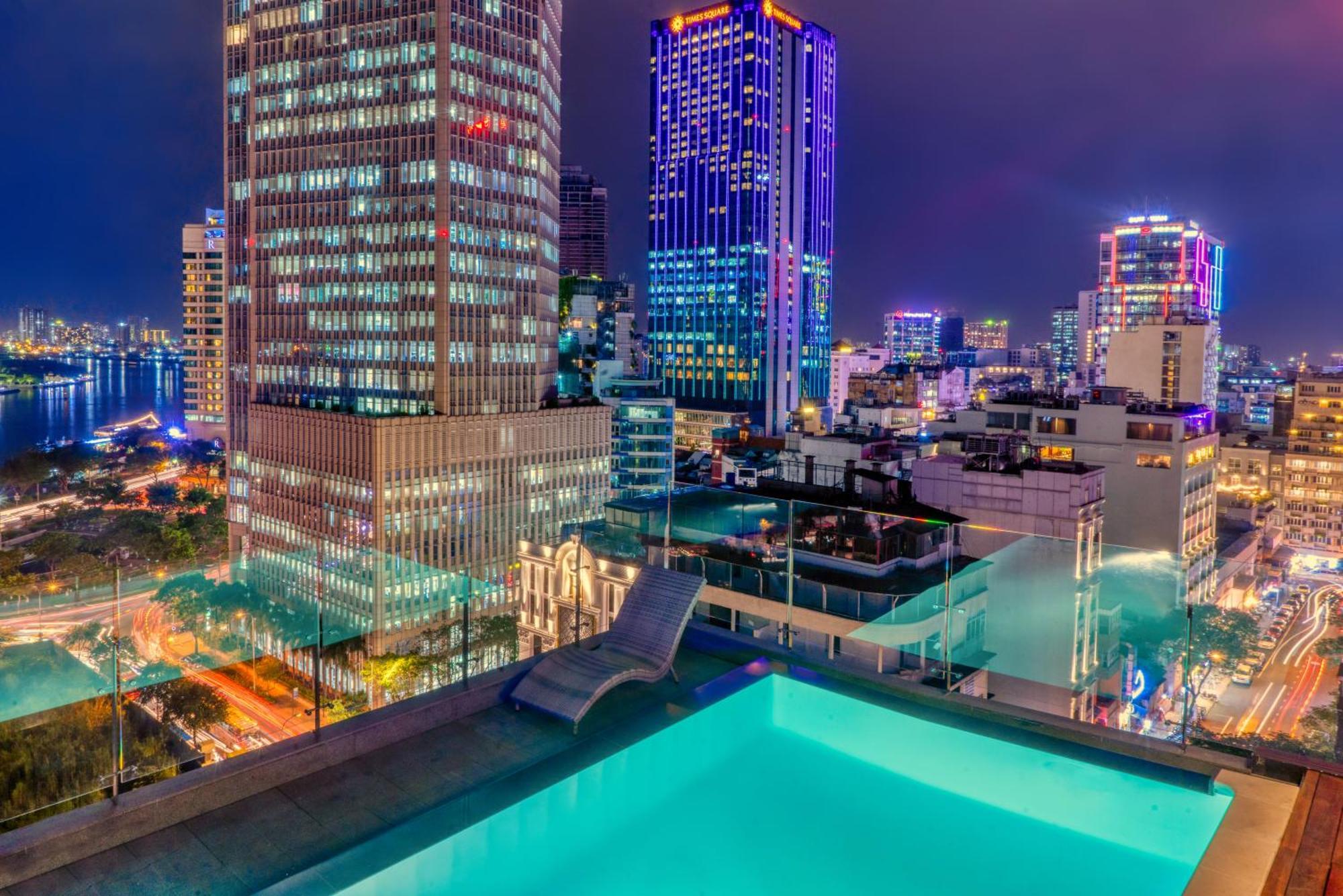 Sky Gem Central Hotel Bandar Ho Chi Minh Luaran gambar