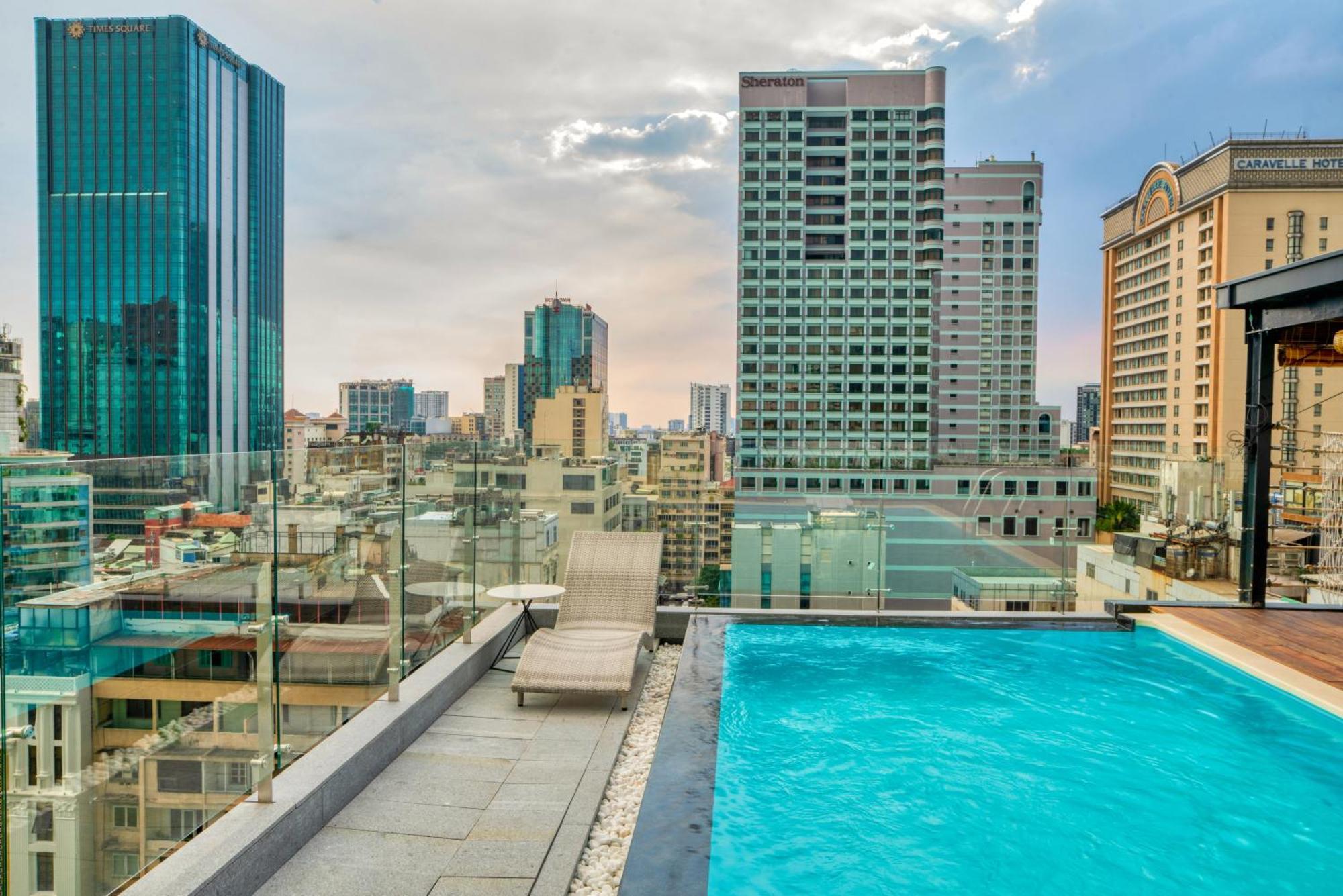 Sky Gem Central Hotel Bandar Ho Chi Minh Luaran gambar